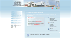 Desktop Screenshot of gfp-makler.cz